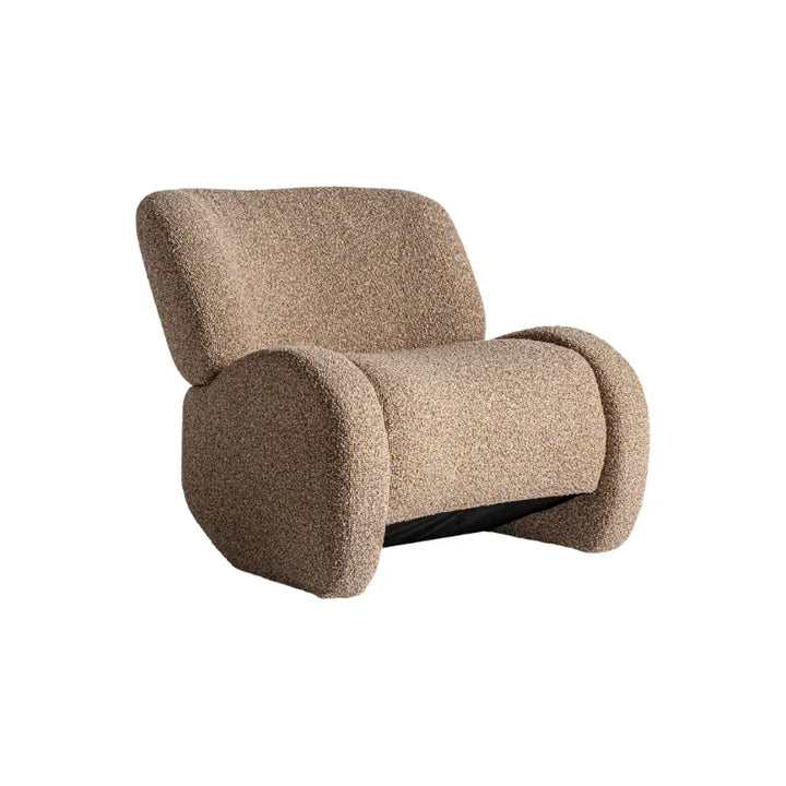 Ibsen bold brown armchair by Bazar Mondiale